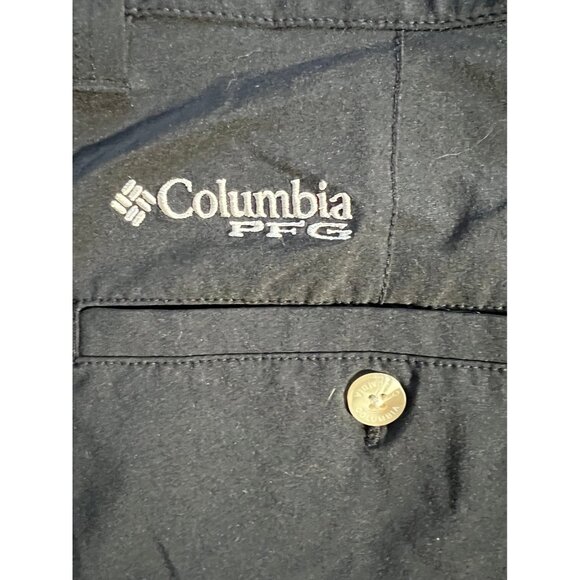 Columbia Mens PFG  Omnishield Black Shorts size 40 - Picture 5 of 6
